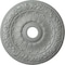 Ekena Millwork Swindon Ceiling Medallion (Fits Canopies up to 6 1/8"), 24"OD x 4"ID x 1 1/2"P, Primed White CM24SW - alternate 1